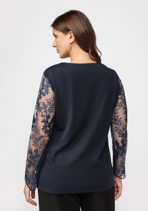 Блуза с рукавом 7/8 шир.  580, рис. 10