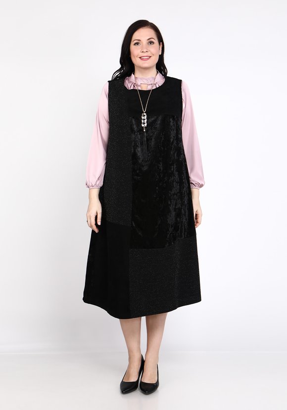 Сарафан макси в стиле Бохо шир.  580, рис. 5