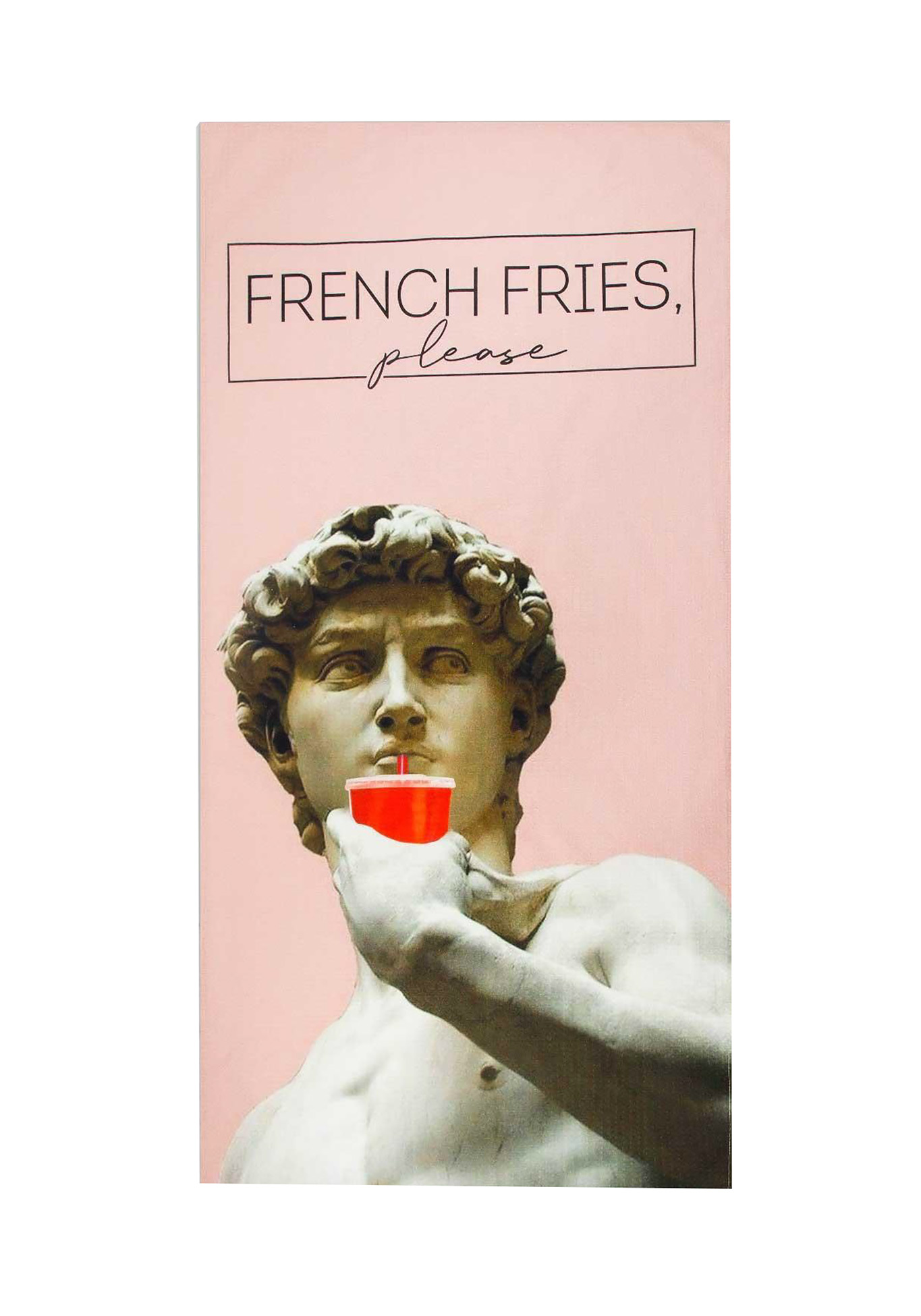 

Полотенце "French fries" 70х146 см