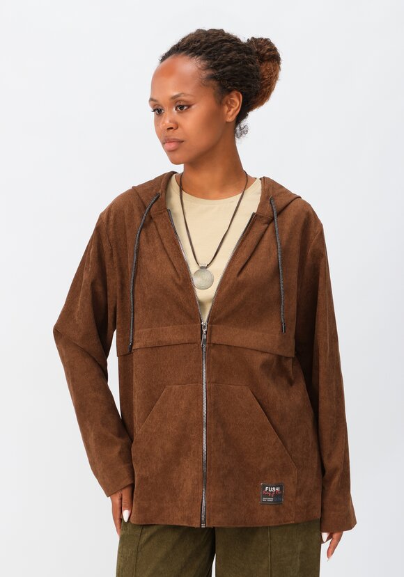 Куртка вельветовая с капюшоном шир.  580, рис. 26