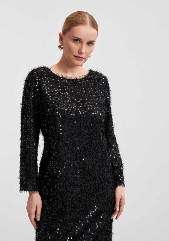 Платье футляр с паетками шир.  580, рис. 2