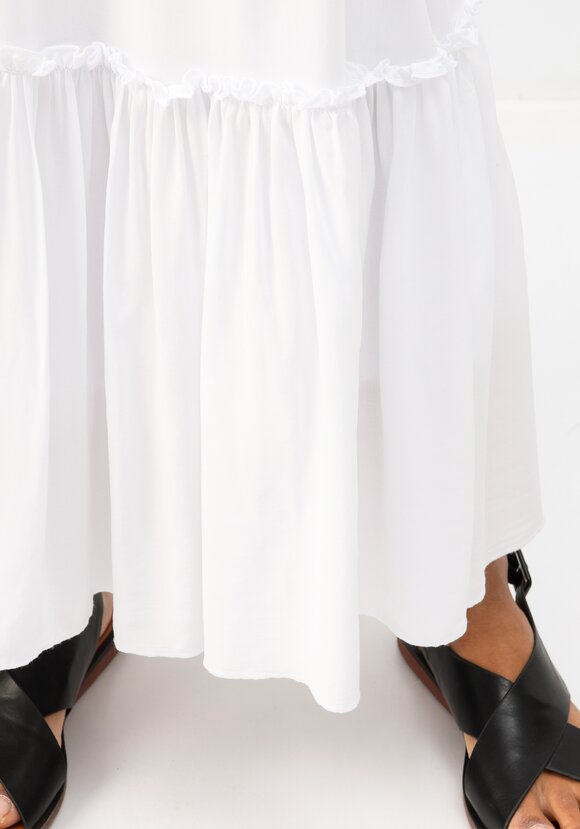 Юбка с воланом с резинкой на талии шир.  580, рис. 6