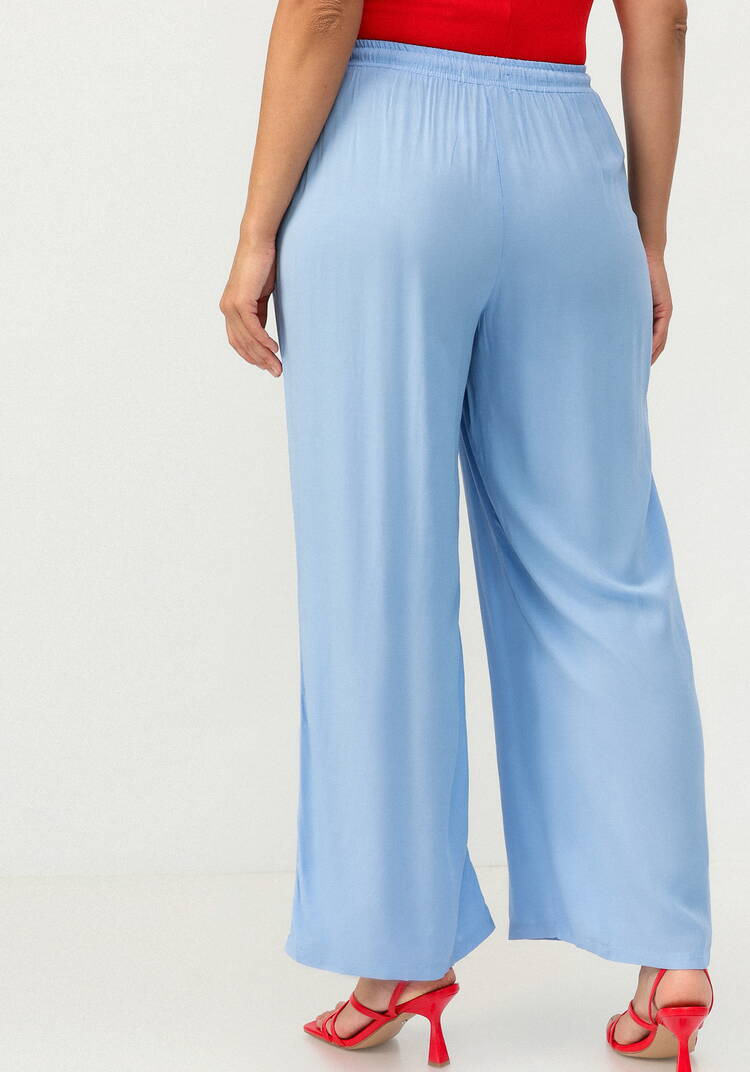 Брюки широкие на кулиске из штапеля шир.  750, рис. 10