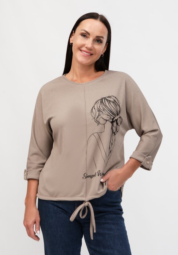 Блуза Марфа шир.  580, рис. 23