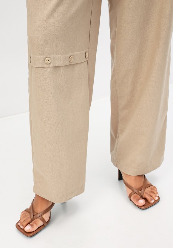 Брюки с декоративной планкой шир.  580, рис. 28