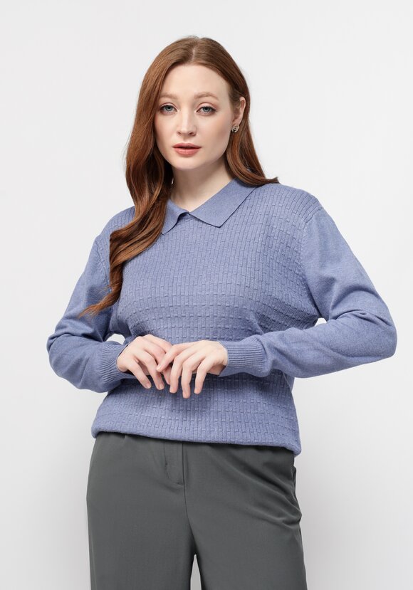 Джемпер-поло Алетта шир.  580, рис. 41