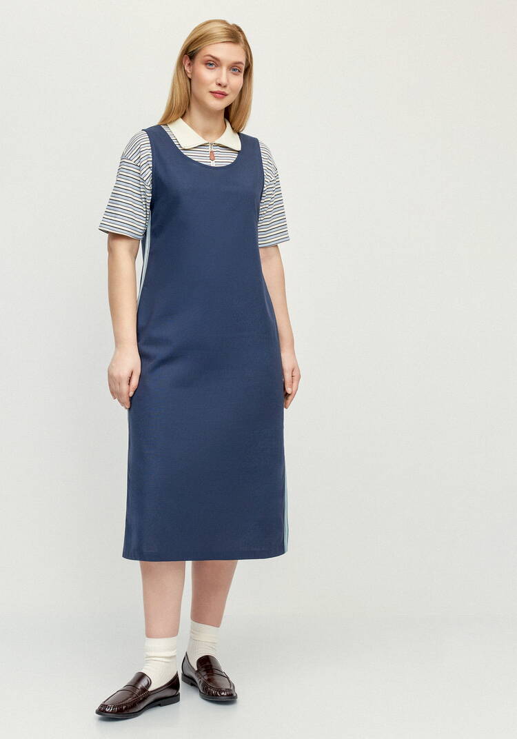 Сарафан изо льна Таисия шир.  750, рис. 1