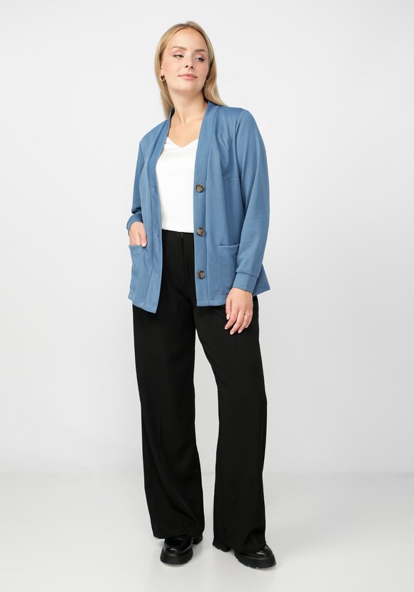 Трикотажный кардиган шир.  580, рис. 12