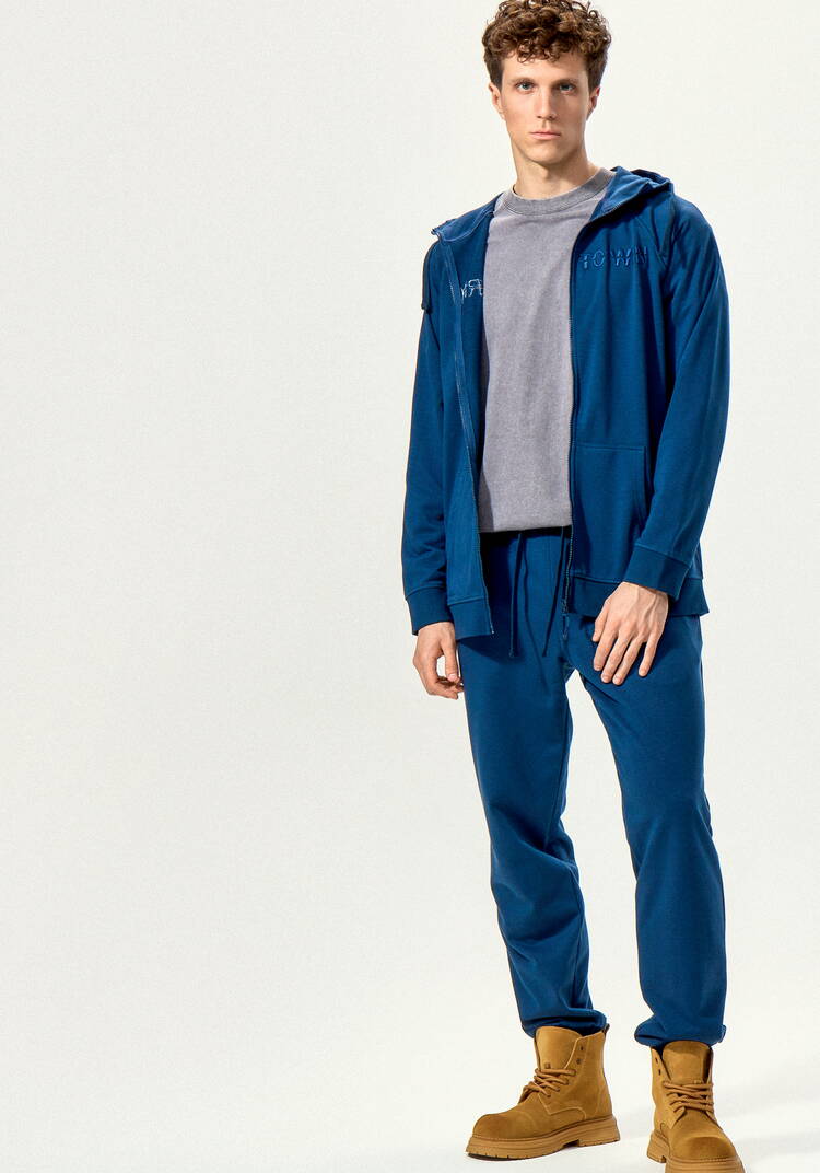 Брюки с карманами и манжетами по низу шир.  750, рис. 29