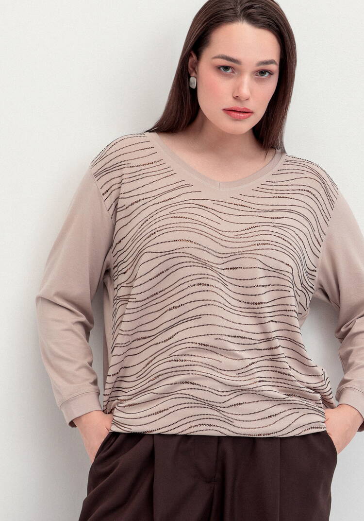 Блуза Дива шир.  750, рис. 17