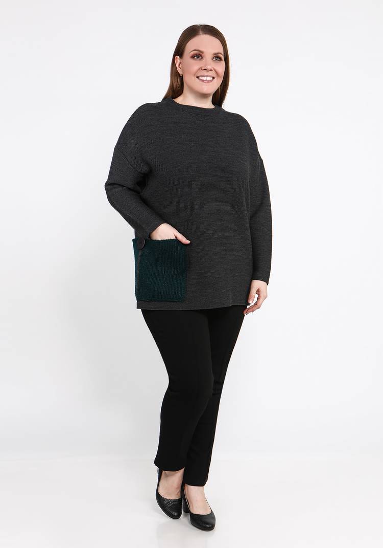 Джемпер Красивая история шир.  750, рис. 5