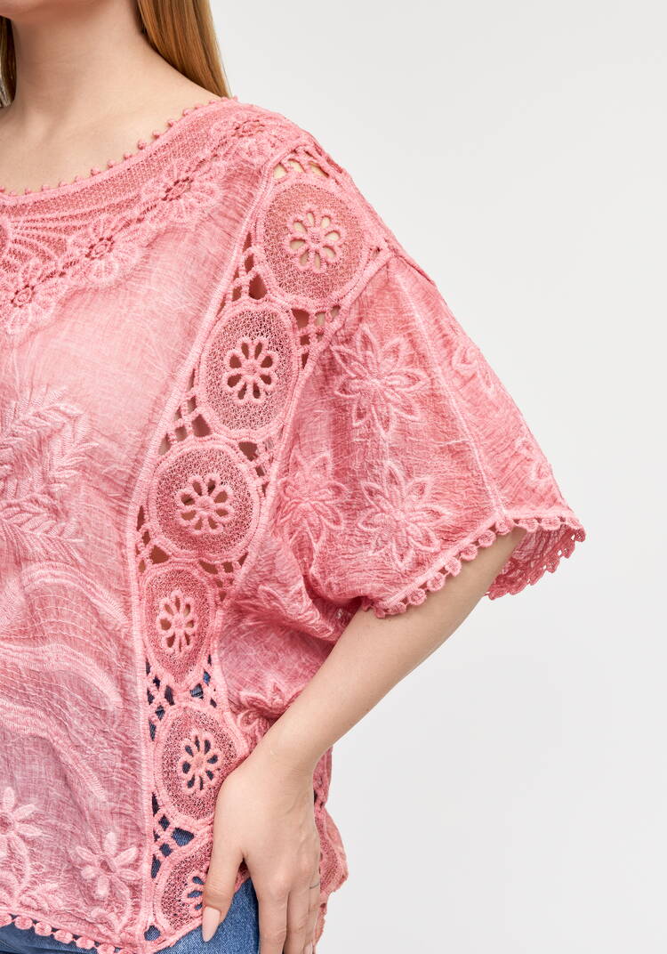 Блуза Ажурный флер шир.  750, рис. 30