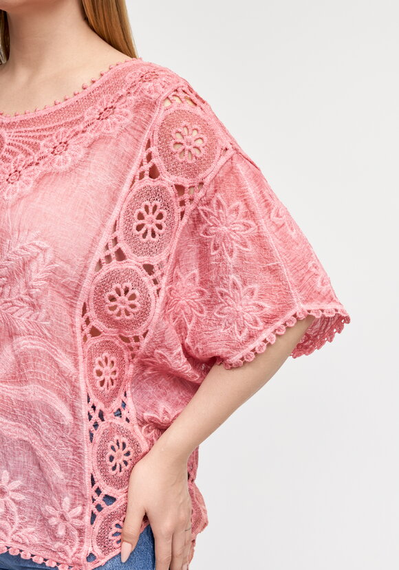 Блуза Ажурный флер шир.  580, рис. 30