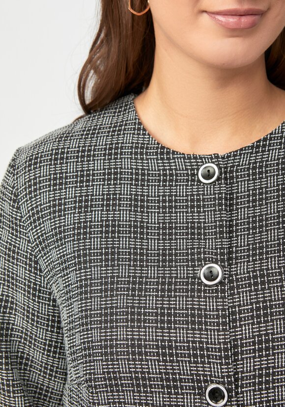 Пиджак на пуговицах из трикотажной ткани шир.  580, рис. 6