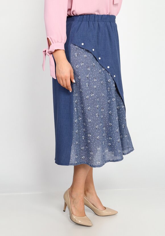 Юбка Роскошный Силуэт шир.  580, рис. 4