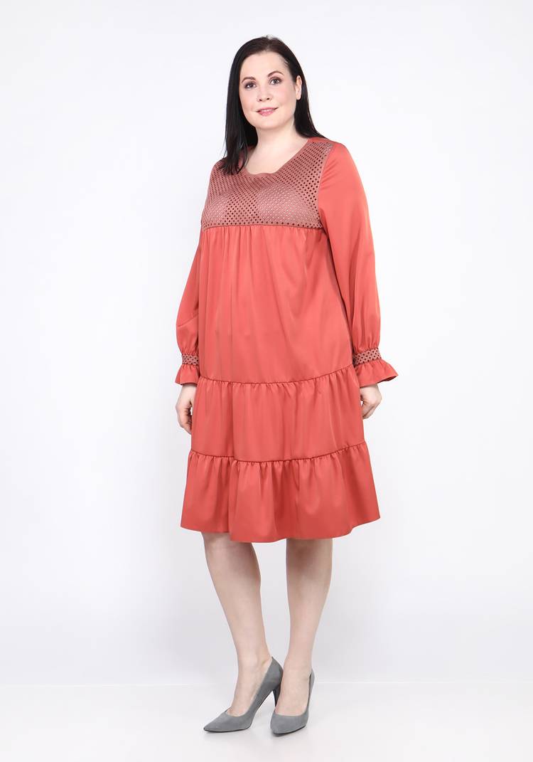 Платье Манящий рассвет шир.  750, рис. 6