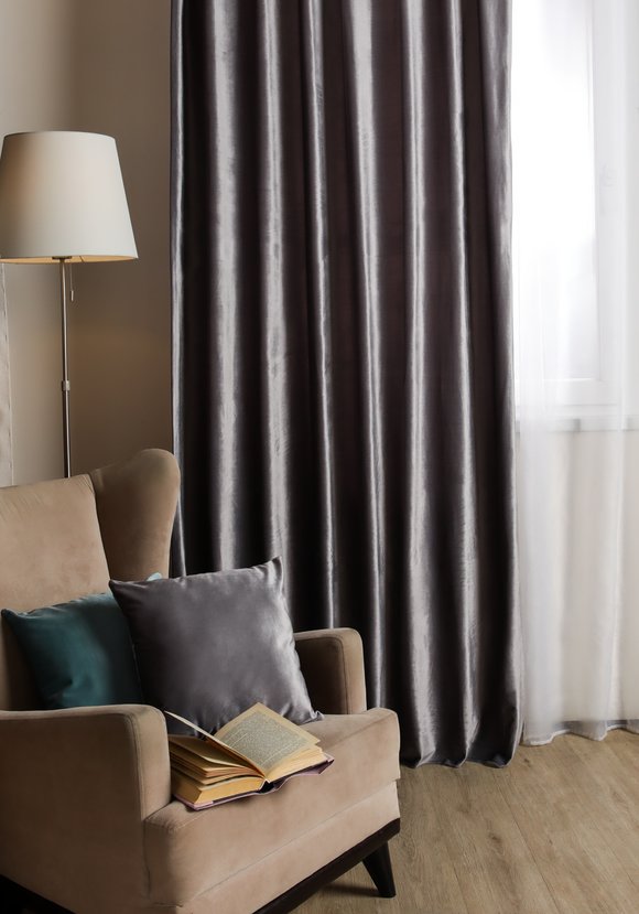 Портьера из велюра Танго шир.  580, рис. 11