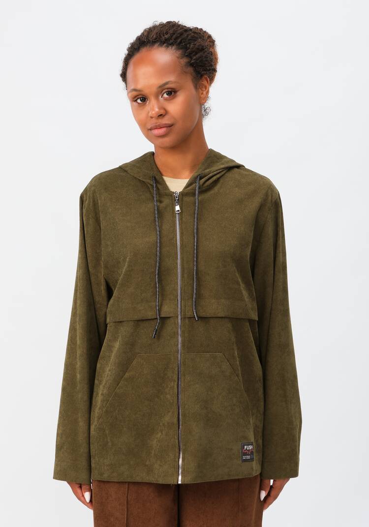 Куртка вельветовая с капюшоном шир.  750, рис. 4