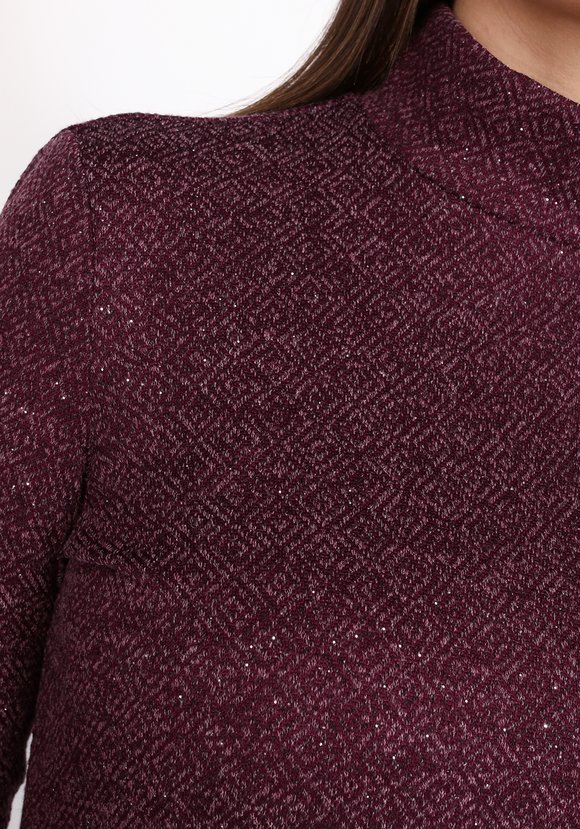 Водолазка базовая с люрексом шир.  580, рис. 8