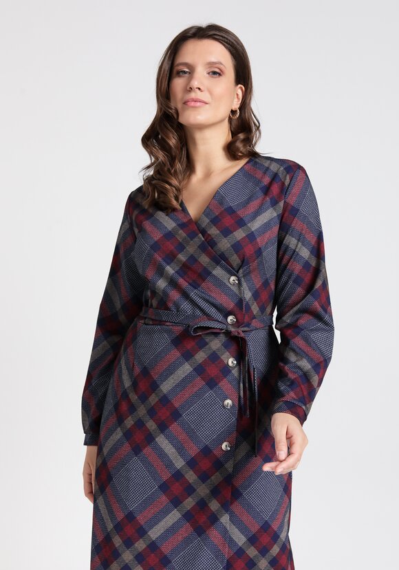 Платье свободного кроя на запах шир.  580, рис. 2