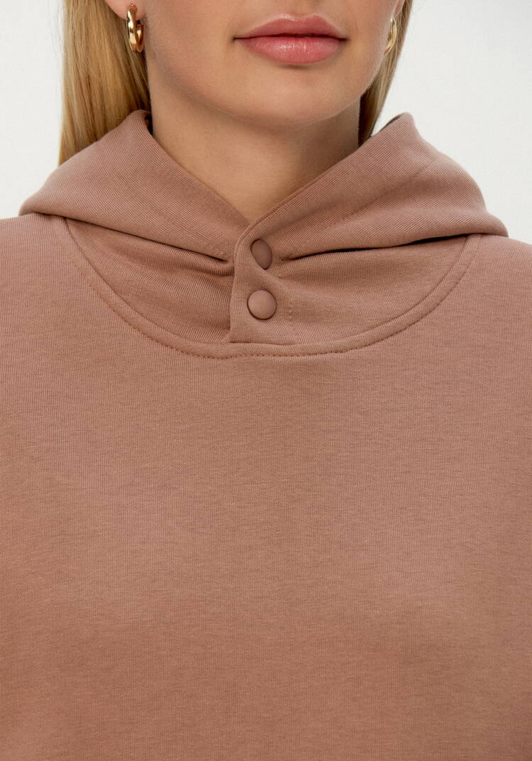 Худи свободного кроя с принтом на спине шир.  750, рис. 24