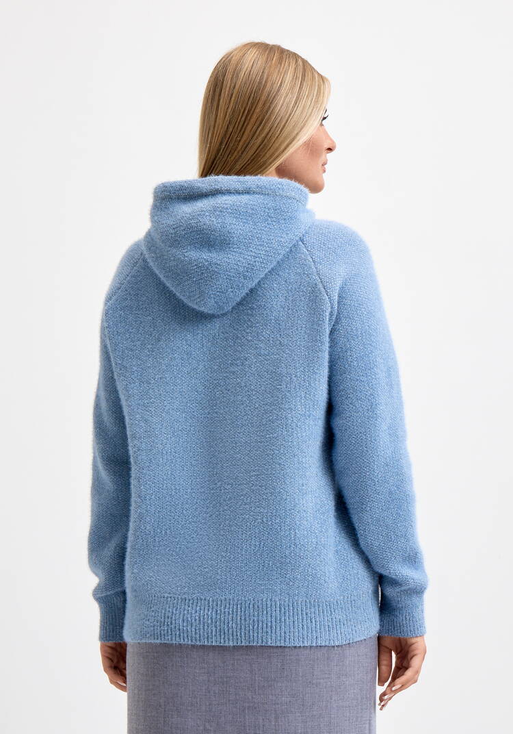 Кардиган на молнии с капюшоном Амели шир.  750, рис. 42