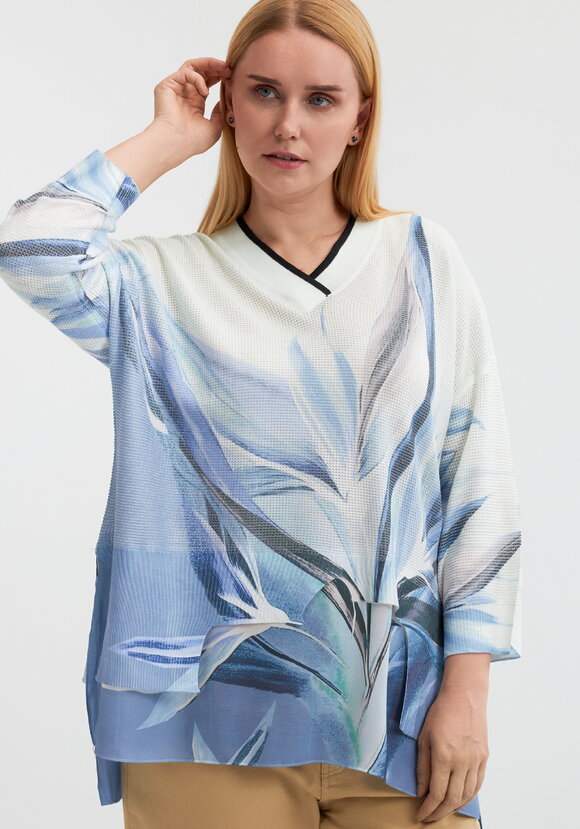 Блуза Нежные обьятия шир.  580, рис. 8