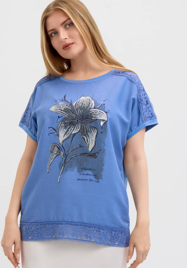 Блуза Озарение шир.  750, рис. 7