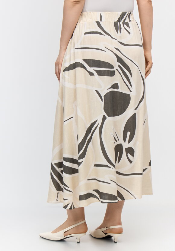 Костюм из вискозы: блуза с юбкой шир.  580, рис. 12