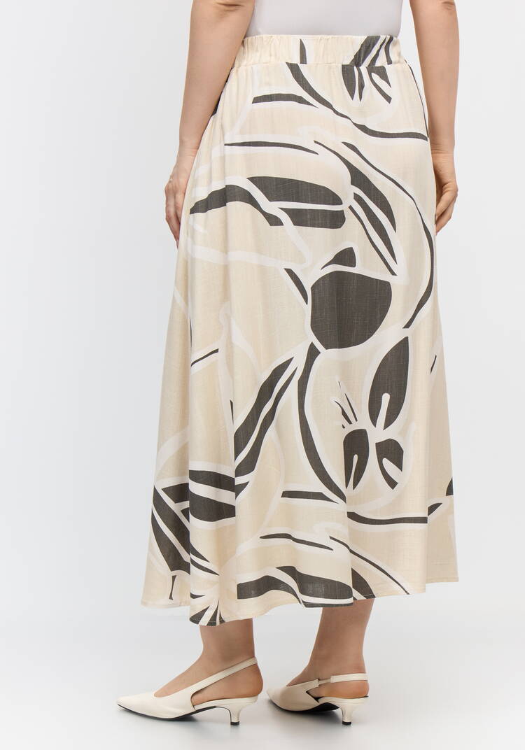 Костюм из вискозы: блуза с юбкой шир.  750, рис. 12