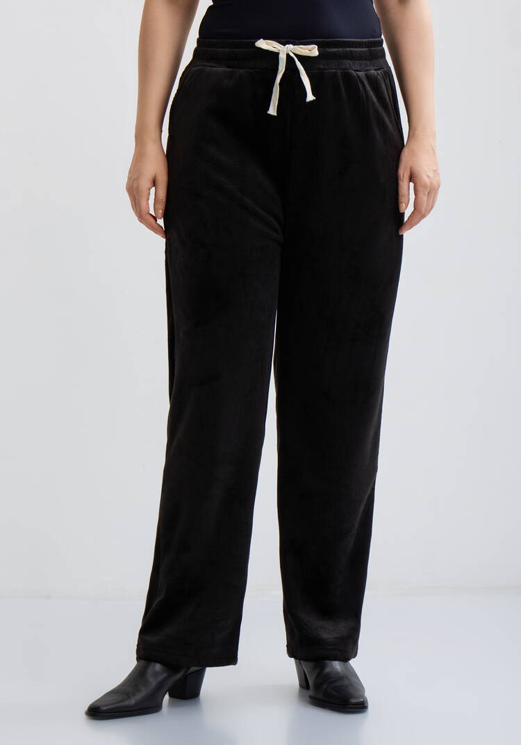 Брюки вельветовые утепленные шир.  750, рис. 4