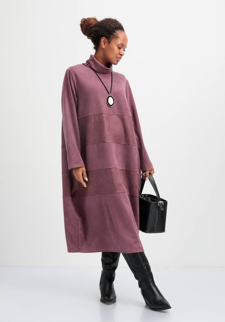 Платье с декоративными вставками шир.  750, рис. 9