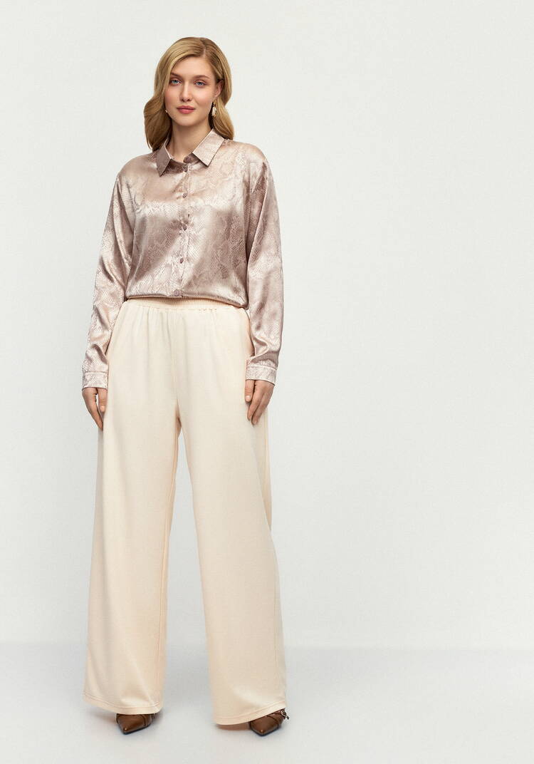 Брюки широкие трикотажные шир.  750, рис. 15