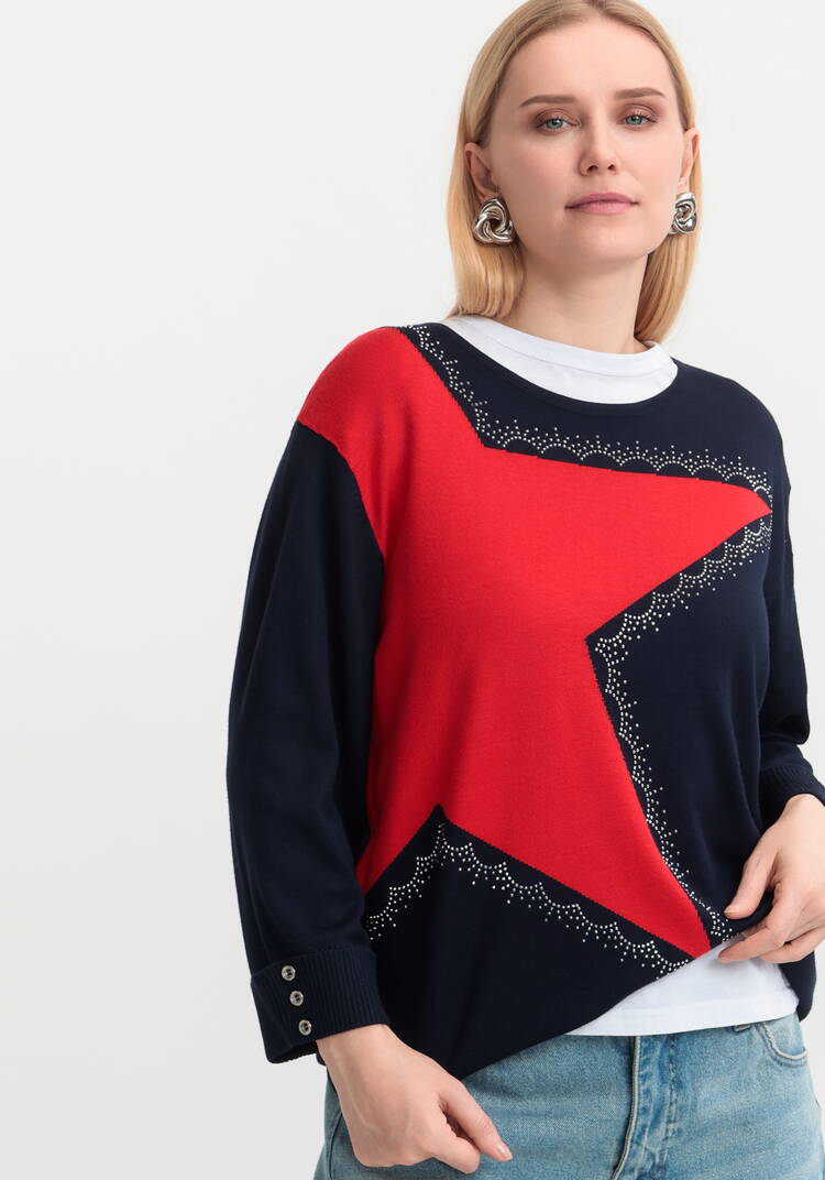 Джемпер Галактика на плечах шир.  750, рис. 12