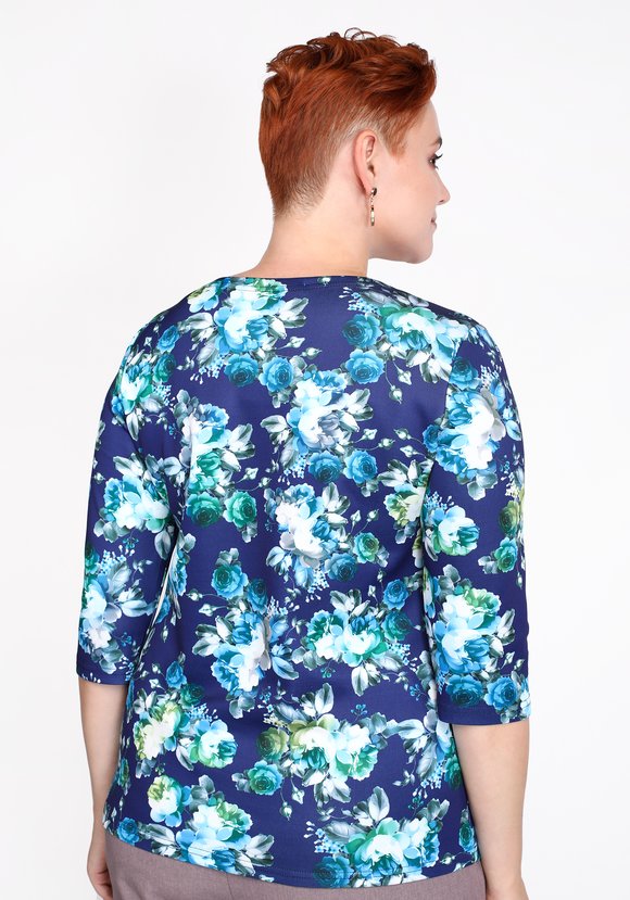 Туника Красочная палитра шир.  580, рис. 15