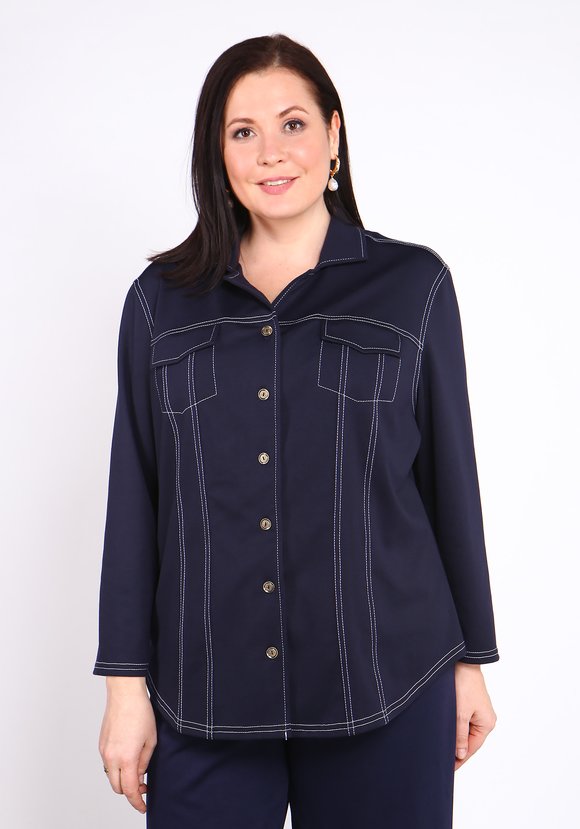 Блуза Вечернее приключение шир.  580, рис. 9