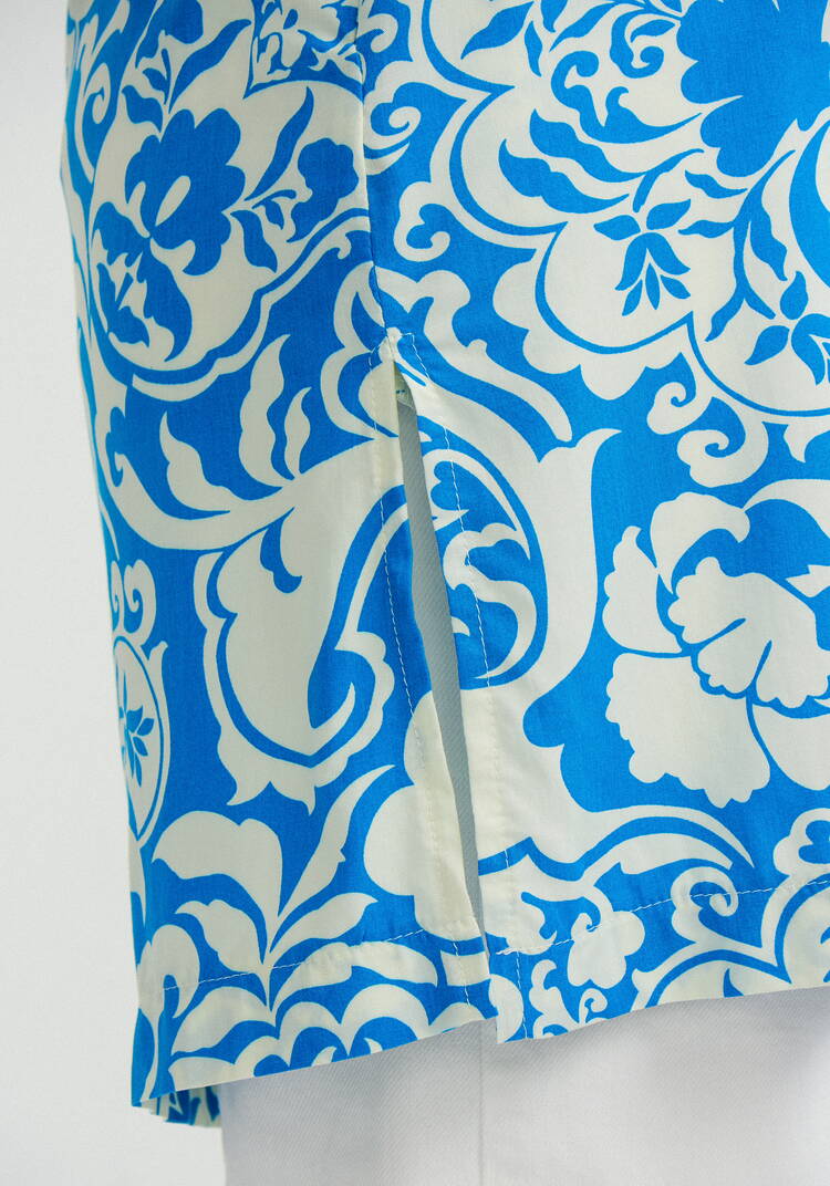 Блуза удлинённая с карманами шир.  750, рис. 16