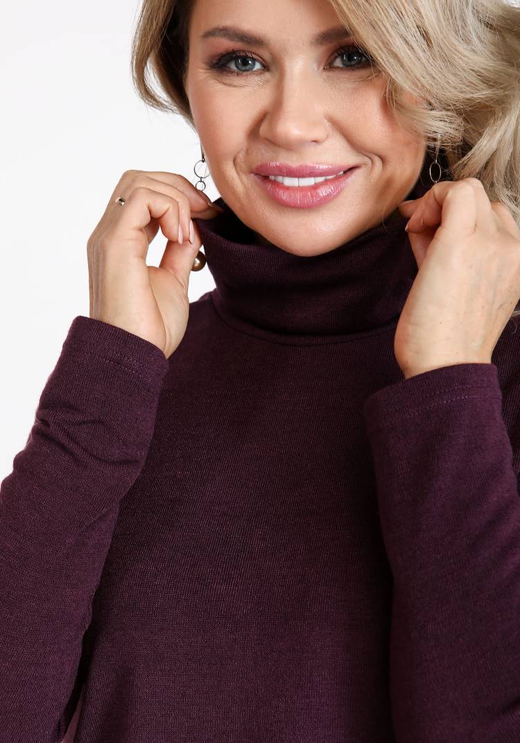 Водолазка классическая с высоким воротом шир.  750, рис. 12