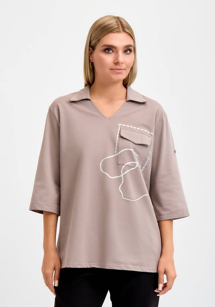 Блуза Чудо шир.  750, рис. 19