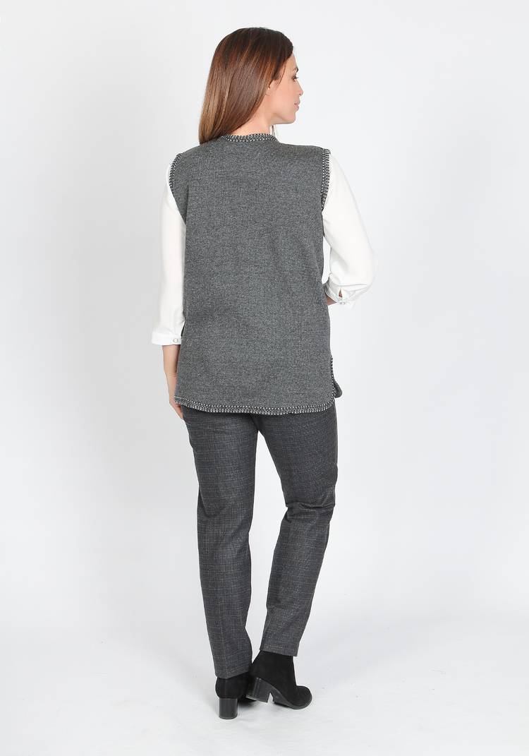 Жилет Элис с содержанием шерсти шир.  750, рис. 3