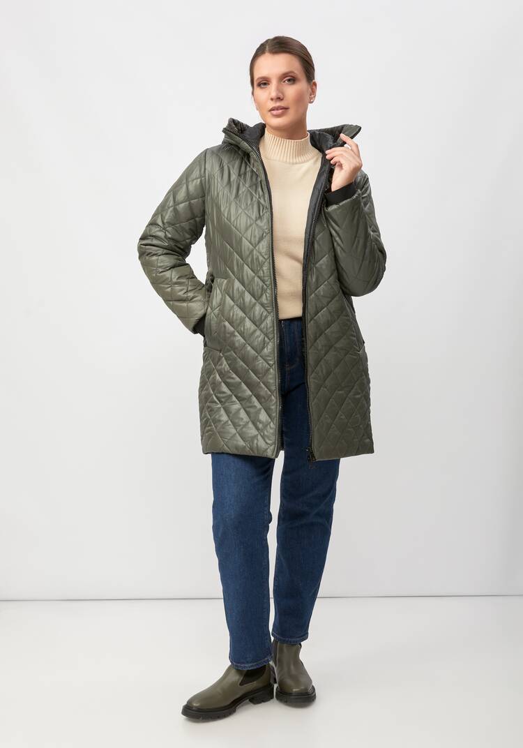 Куртка с капюшоном удлиненная шир.  750, рис. 29