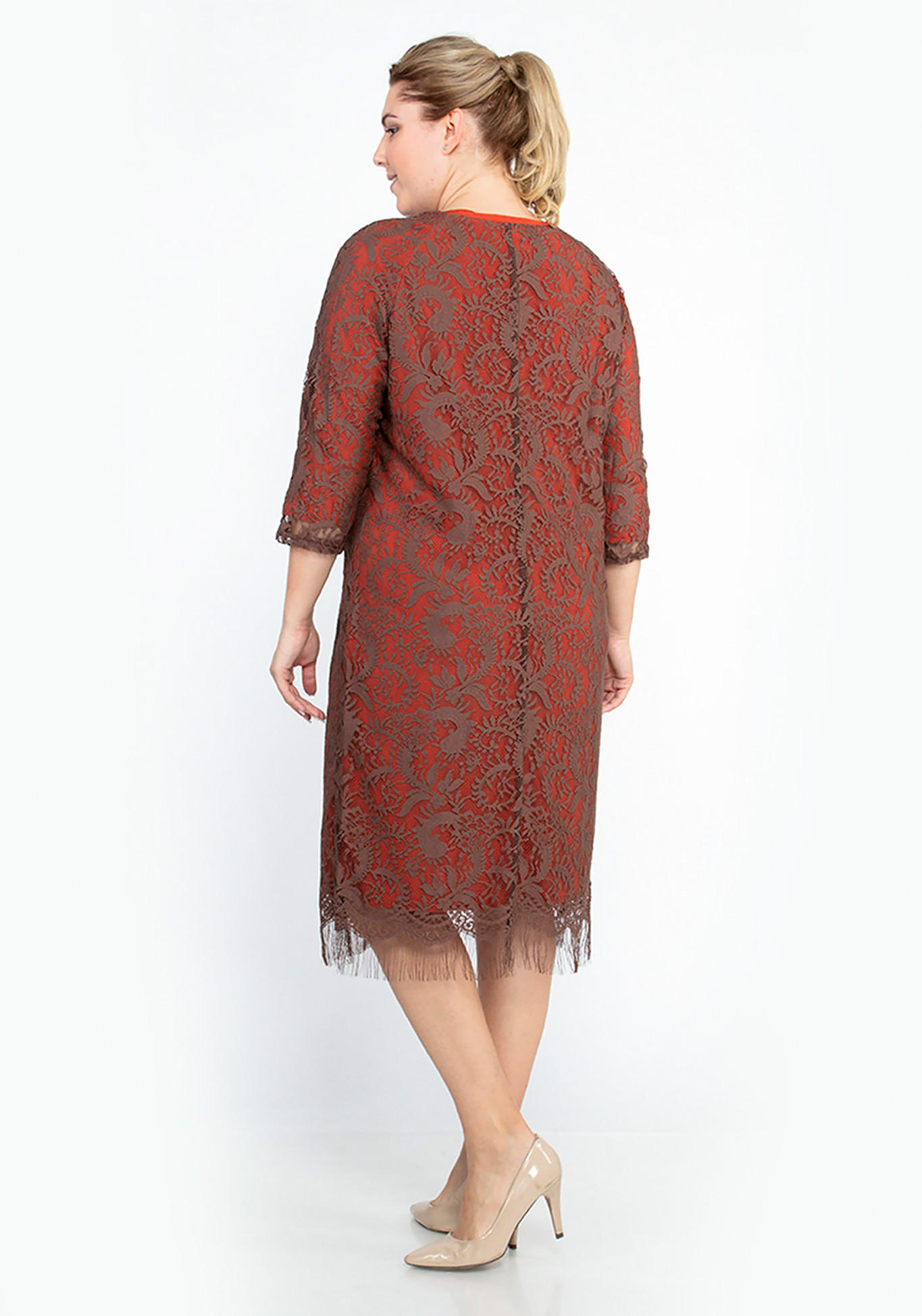 Платье «Франсуаза» BlagoF, размер 48, цвет баклажановый - фото 7
