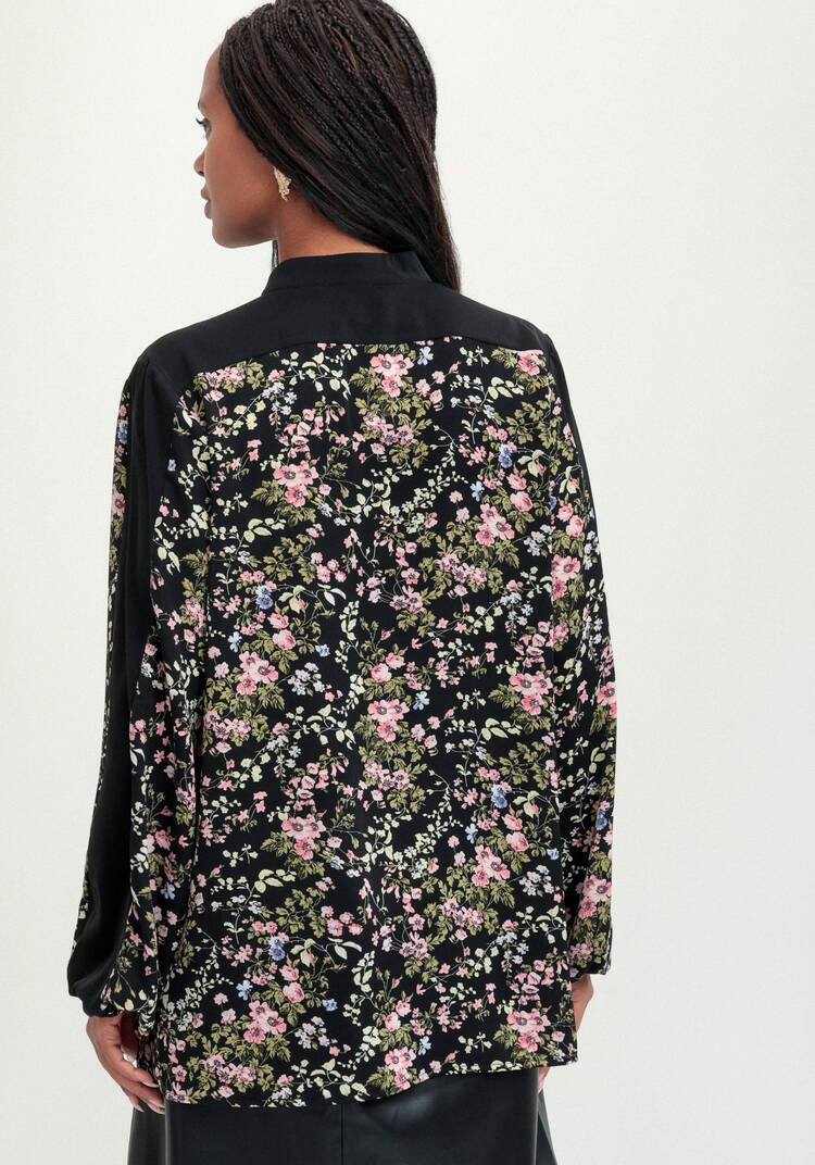 Блуза с лампасами по рукавам шир.  750, рис. 3