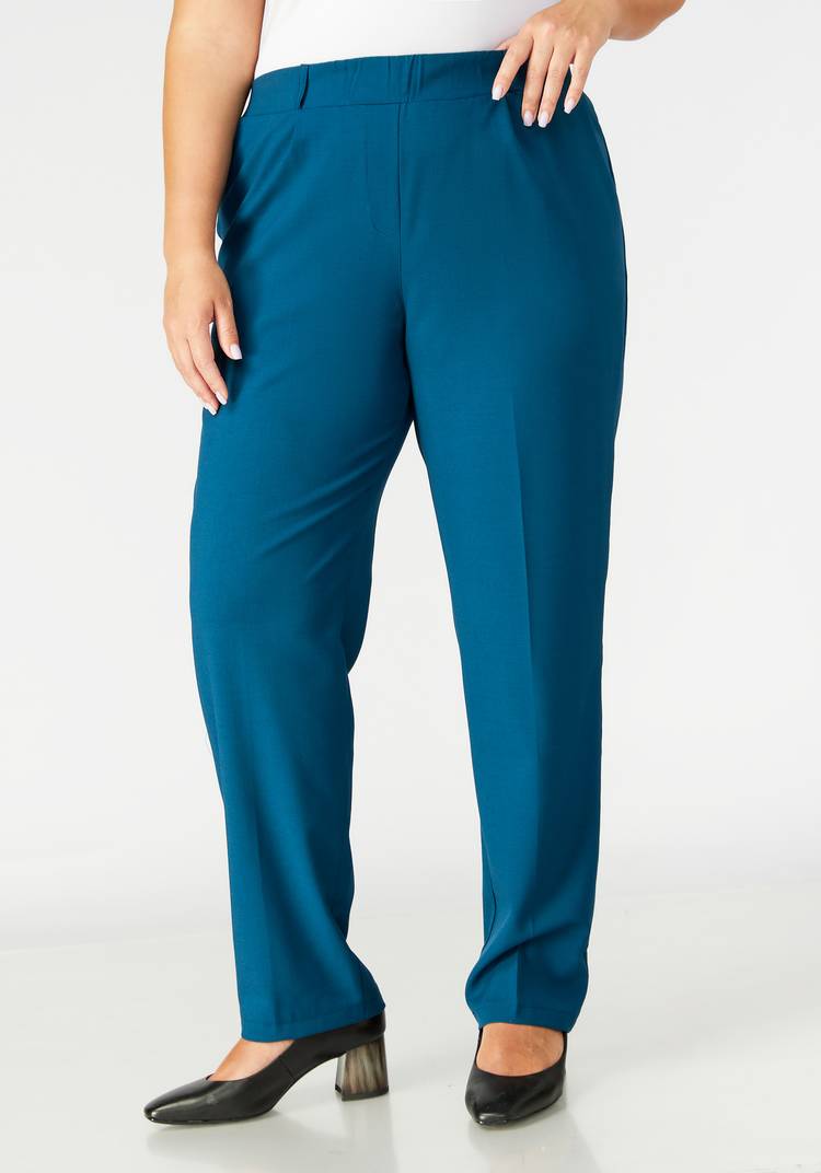 Брюки с комфортным поясом Елена шир.  750, рис. 9