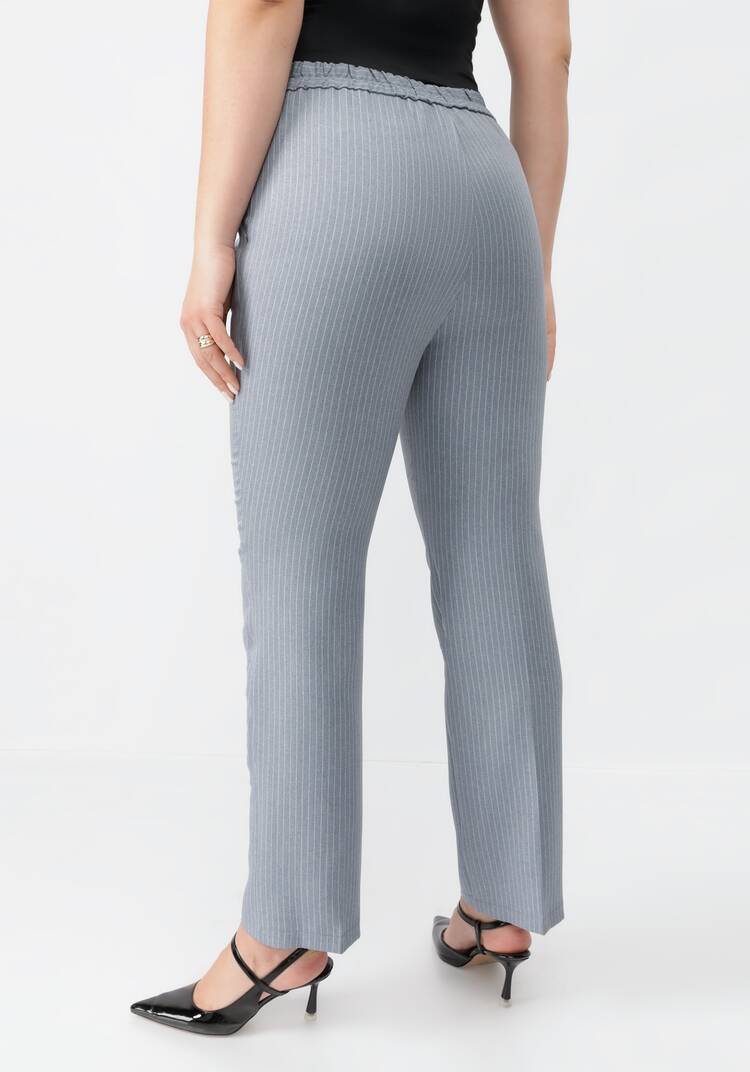 Костюм блуза и брюки в полоску шир.  750, рис. 13