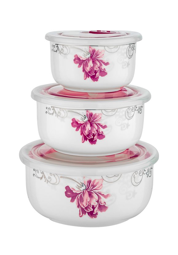 GUFFMAN Набор контейнеров с крышкой Flower шир.  580, рис. 1