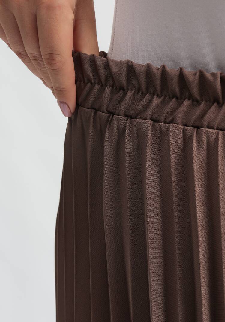 Юбка свободного кроя плиссированная шир.  750, рис. 21
