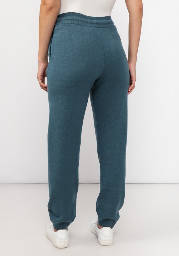 Брюки вязаные с высокой посадкой шир.  580, рис. 17