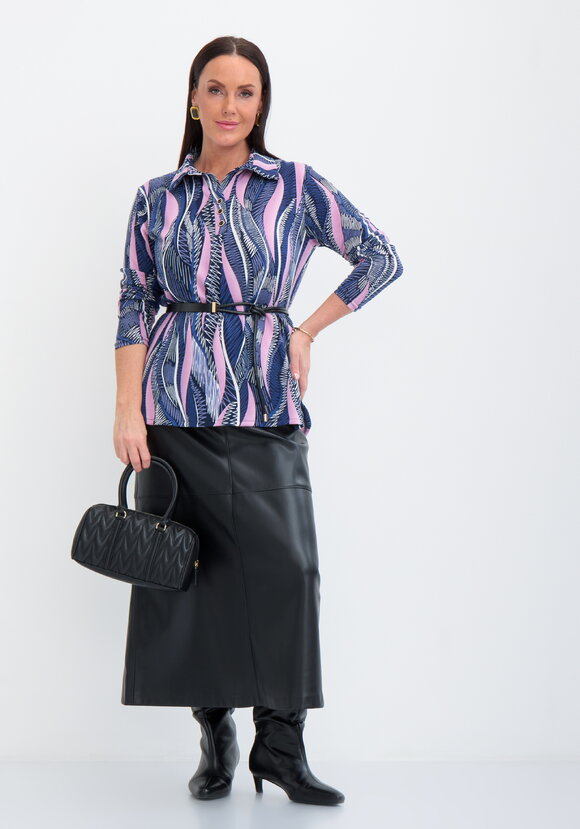 Лонгслив-поло Медея шир.  580, рис. 8