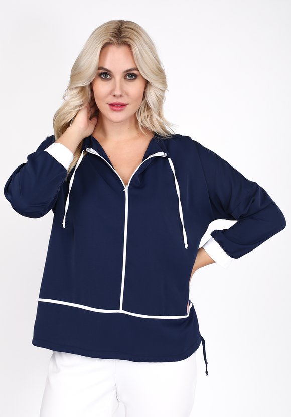 Блуза Удачное приобретение шир.  580, рис. 9